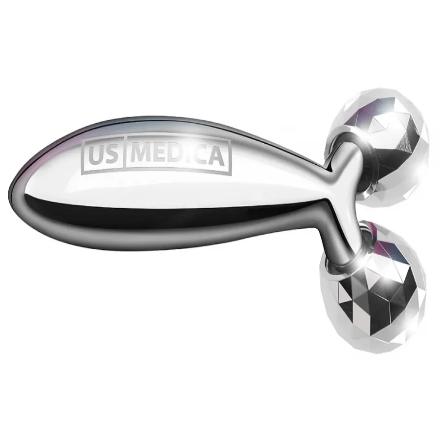 Роликовый массажер для лица и тела US-MEDICA Diamond