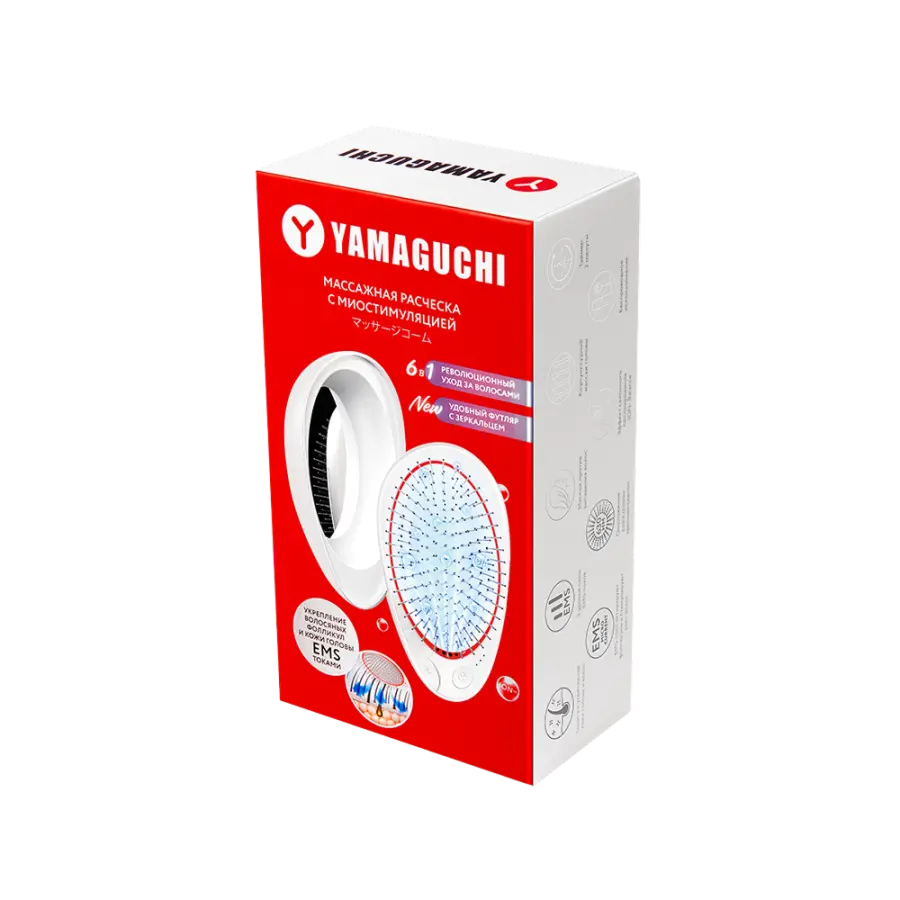 Yamaguchi EMS Hair Brush Mini